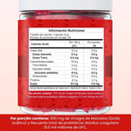 GOMAS THE GUMMY BOX VINAGRE DE MANZANA FRASCO X 60 UNDS
