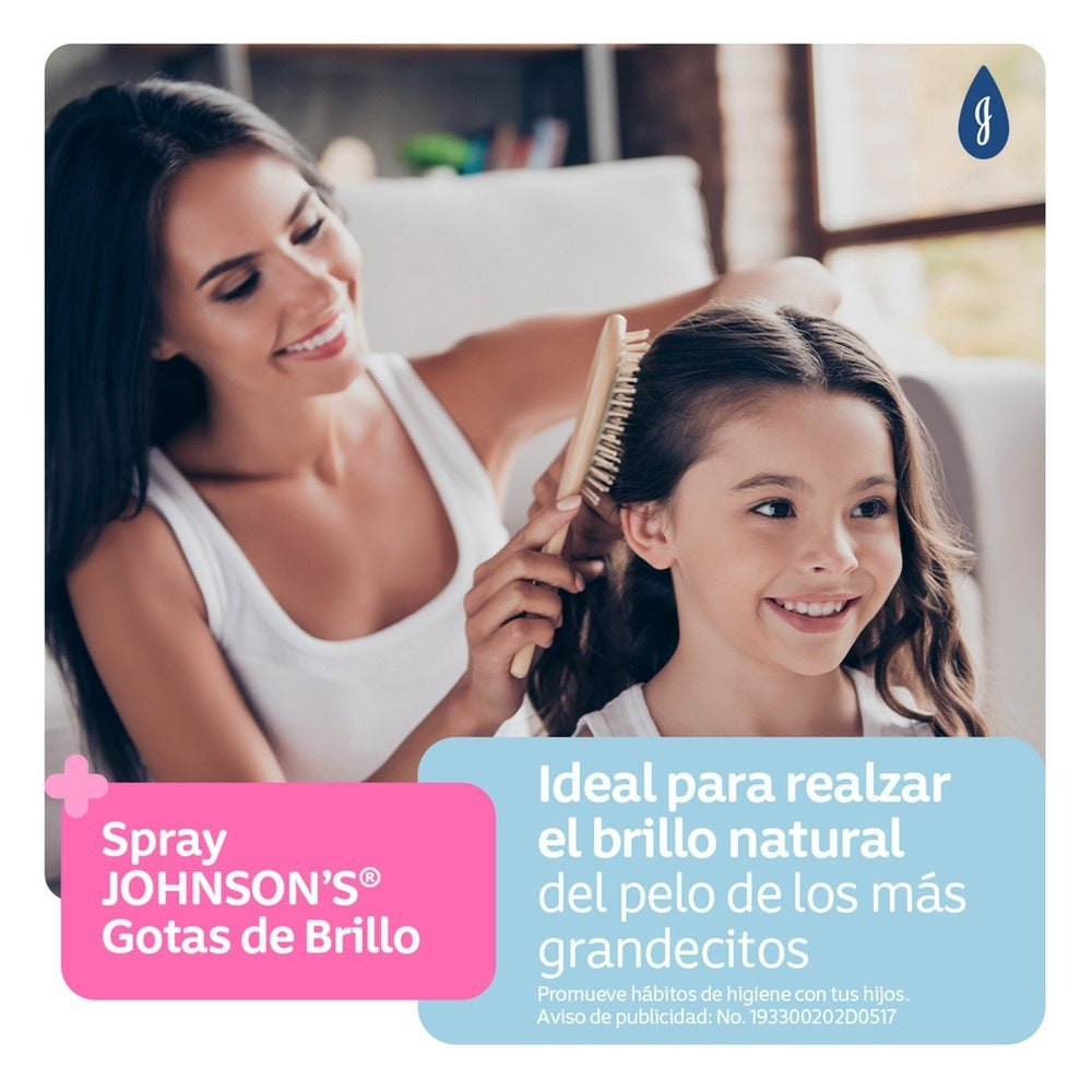 GOTAS BRILLO JOHNSONS BABY FRASCO 200 ML