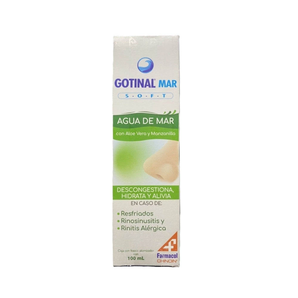 GOTINAL MAR SOFT SPRAY NASAL ALOE VERA Y MANZANILLA FRASCO 100 ML