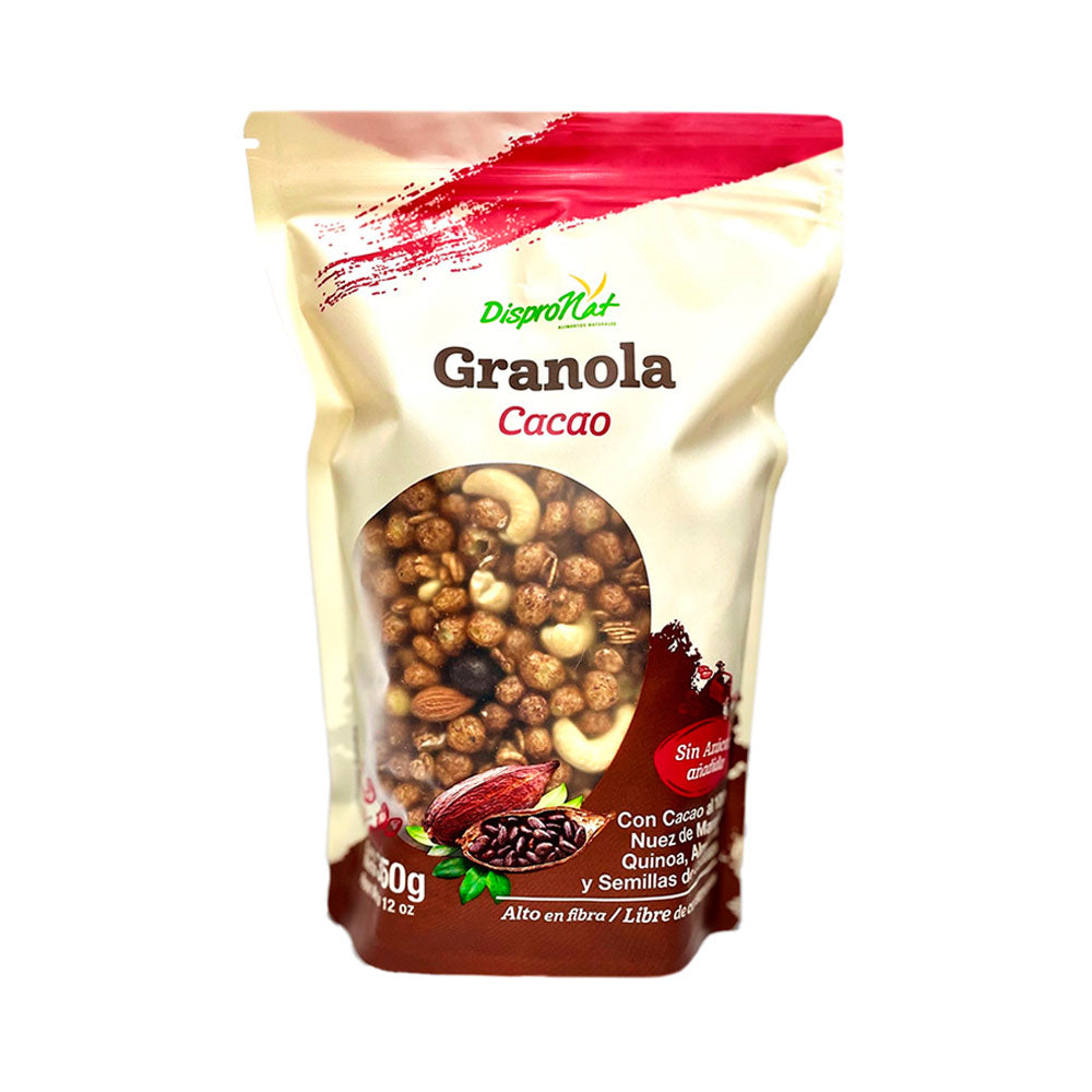 GRANOLA CACAO DISPRONAT BOLSA 350 G