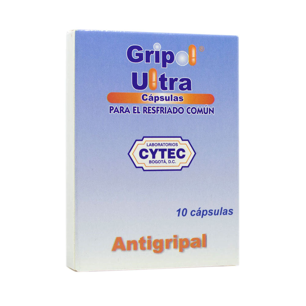 GRIPOL ULTRA CAPSULAS CAJA X 10 UNDS