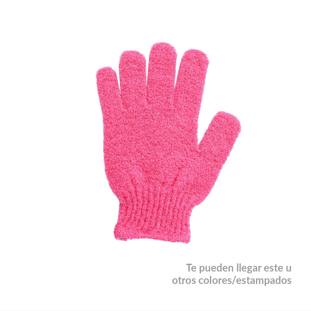 GUANTE EXFOLIANTE BAÑO DAYL BOLSA X 1 UND