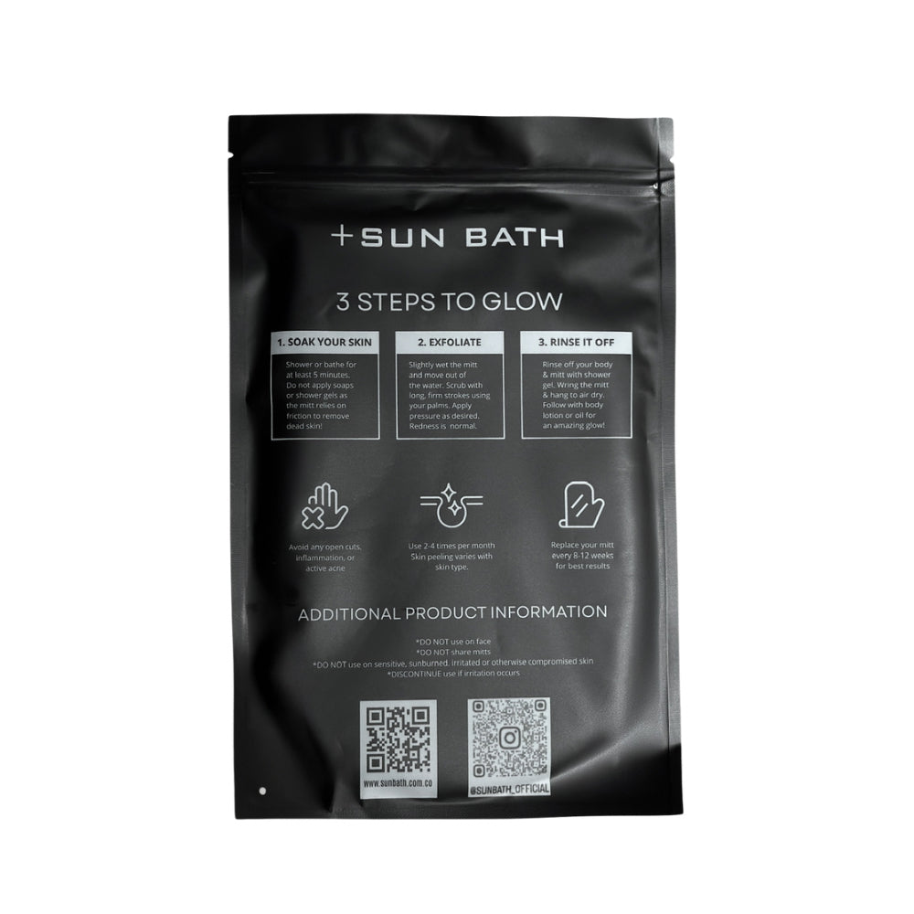 GUANTE EXFOLIANTE SUN BATH BOLSA X 1 UND