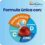 GUMIBIOTICS MINI GOMAS FRESA POTE X 30 UNDS