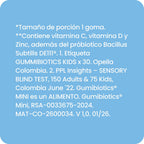 GUMIBIOTICS MINI GOMAS FRESA POTE X 30 UNDS