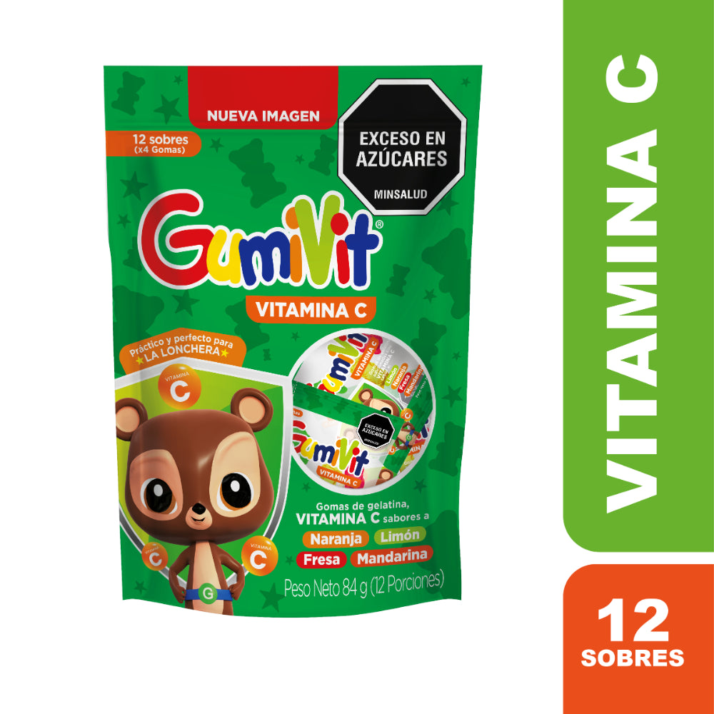 GUMIVIT GOMITAS SOBRES BOLSA X 12 UNDS