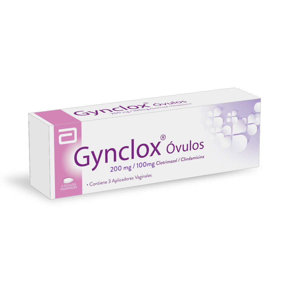 GYNCLOX APLICADORES OVULOS CAJA 3 X 3
