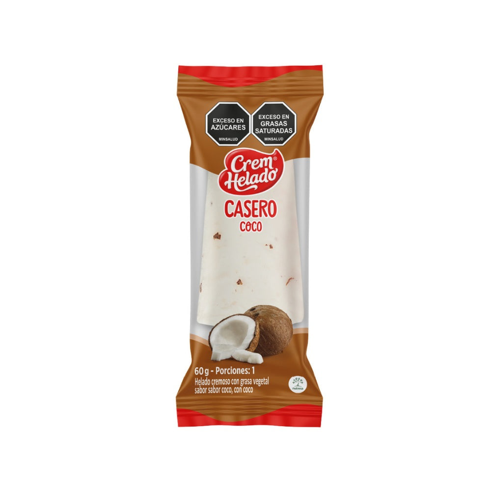 HELADO CASERO CREM HELADO COCO 60 G