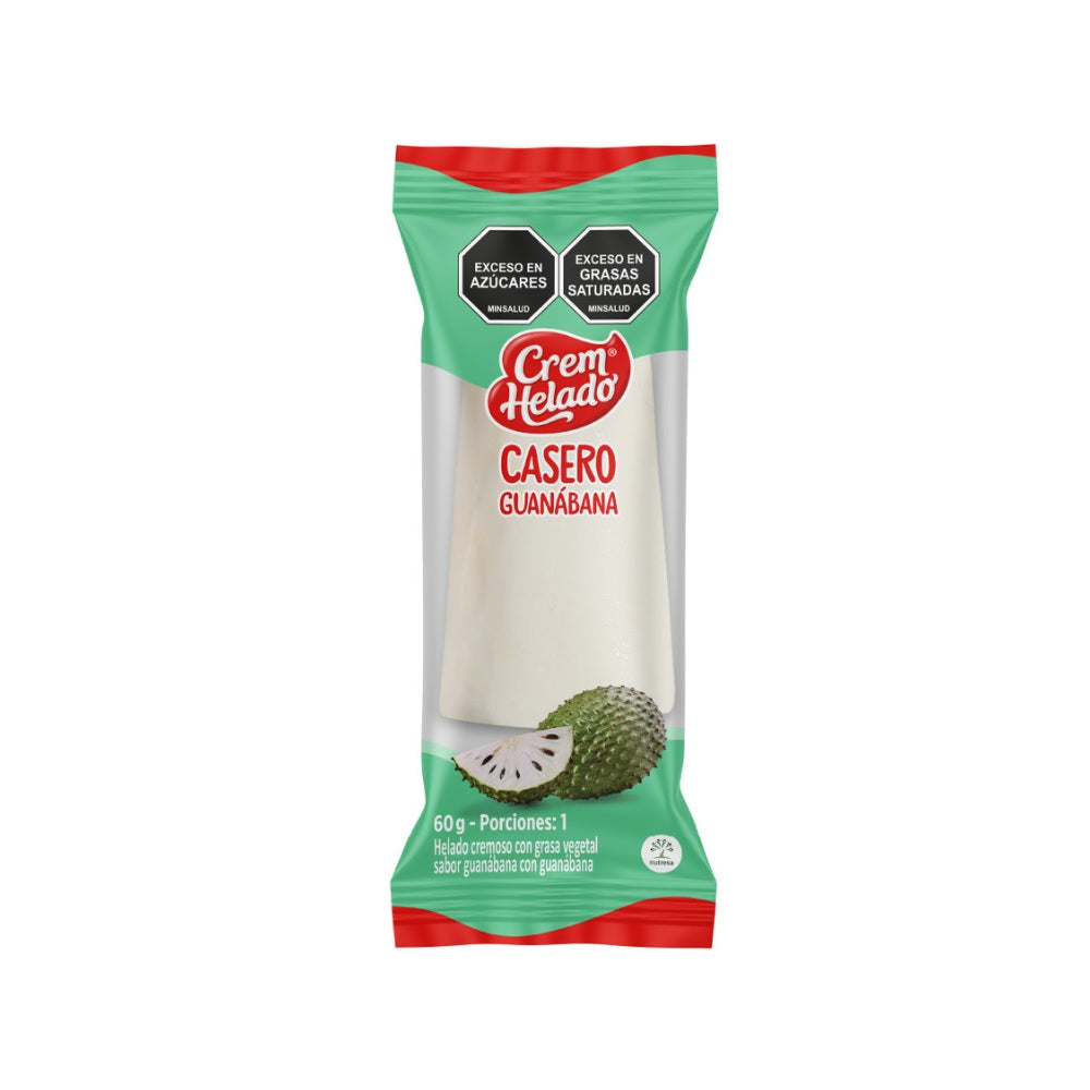 HELADO CASERO CREM HELADO GUANABANA 60 G