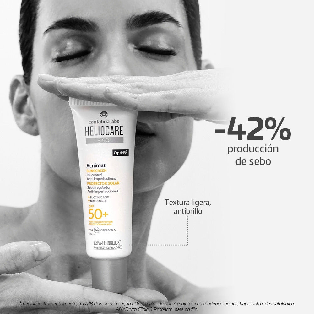 HELIOCARE 360° ACNIMAT SPF 50+ TUBO 50 ML