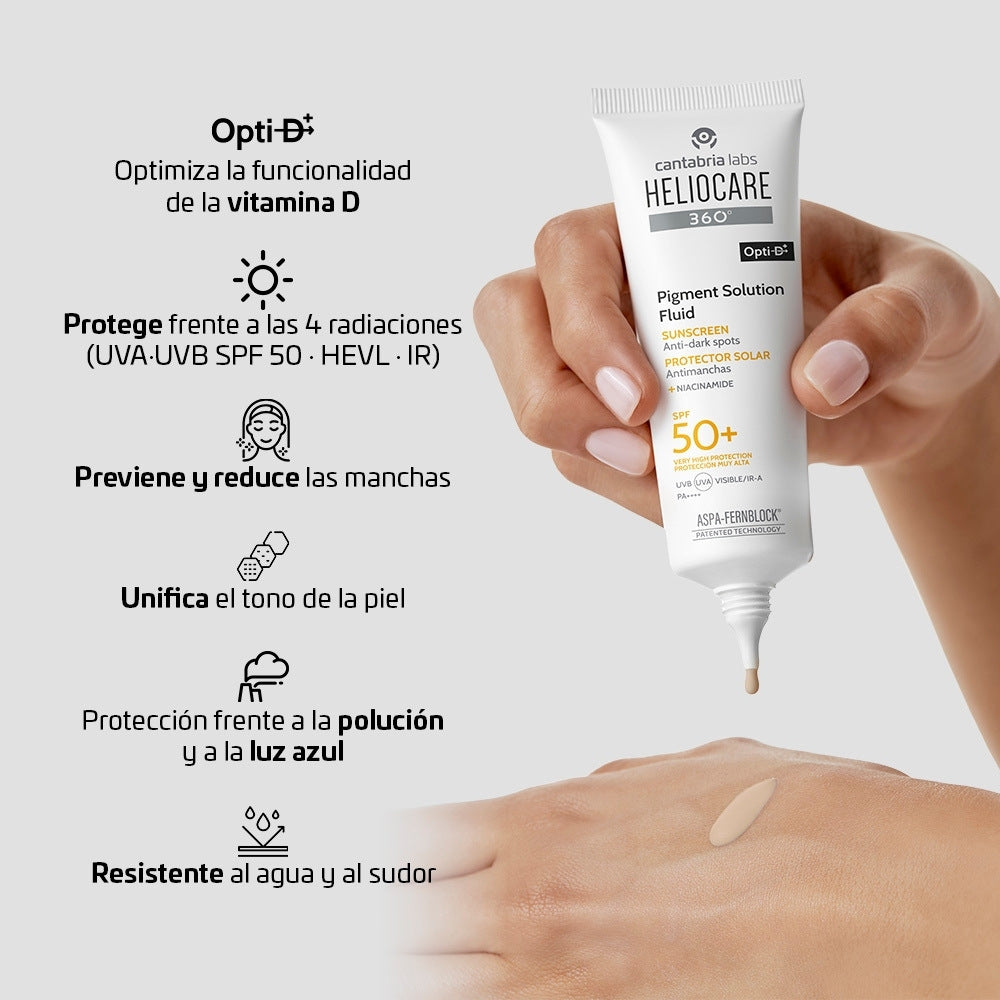 HELIOCARE 360 PIGMENT SOLUCION SPF 50+ FRASCO 50 ML