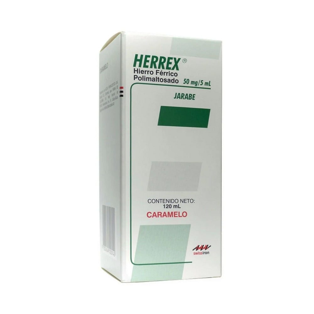 HERREX JARABE CARAMELO FRASCO 120 ML
