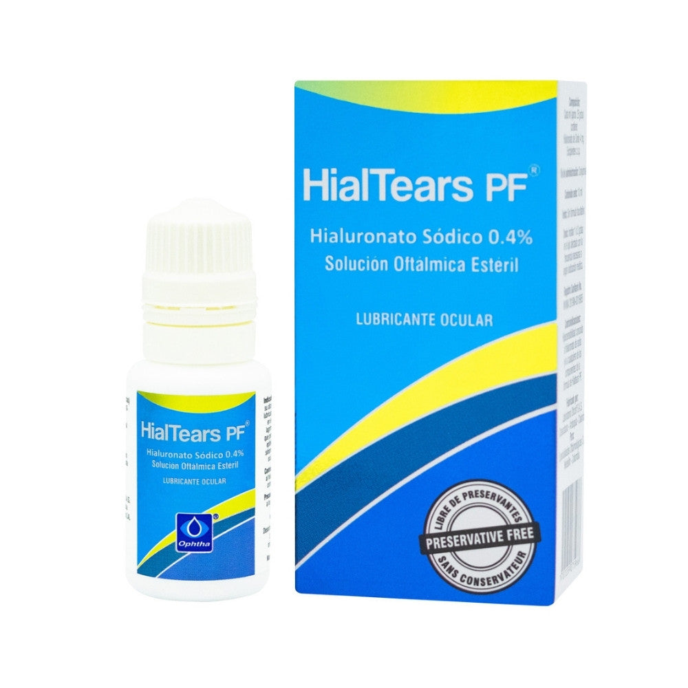 HIALTEARS PF SOLUCION OFTALMICA 0.4 % FRASCO 5 ML