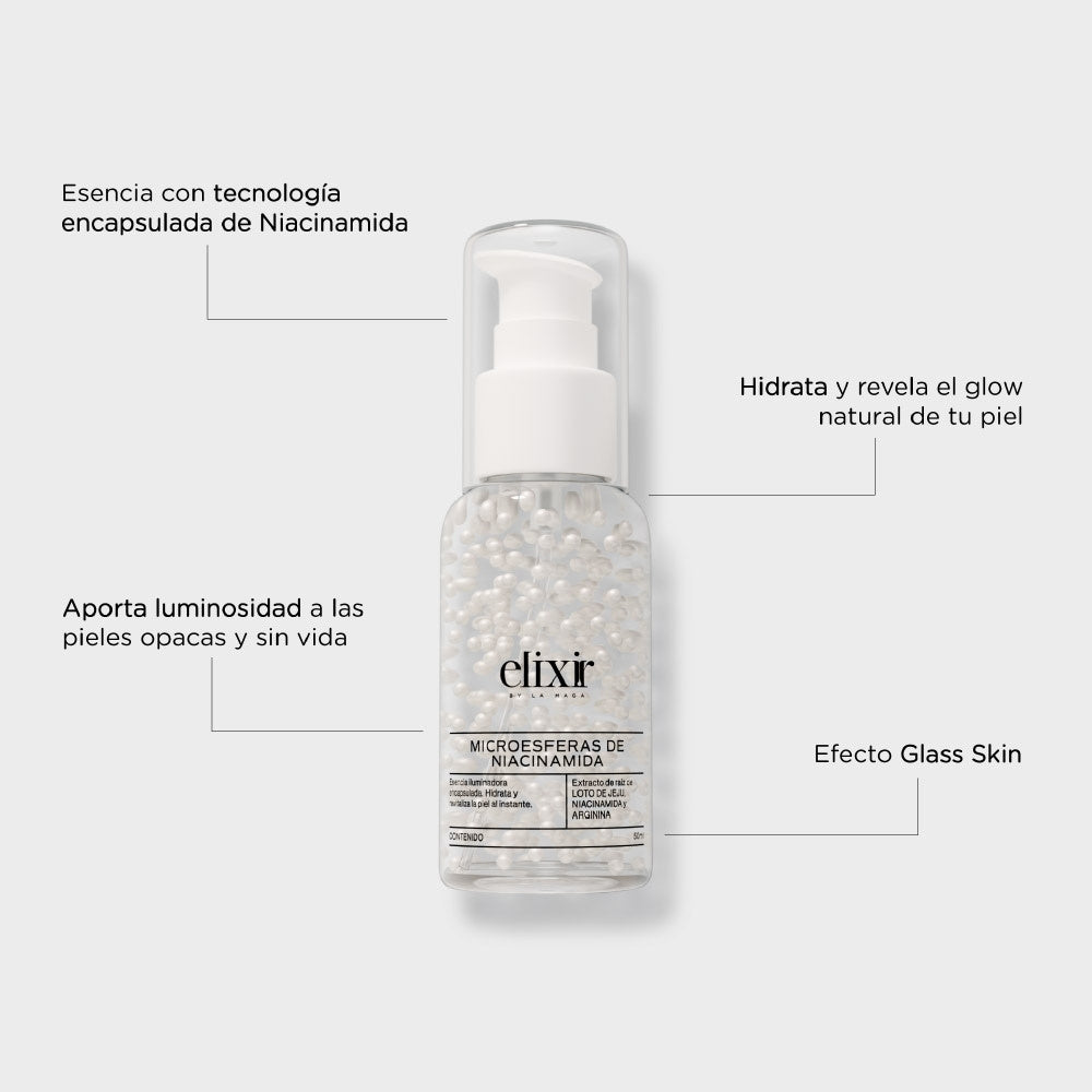 HIDRATANTE ELIXIR ESFERAS NIACINAMIDA FRASCO 50 ML