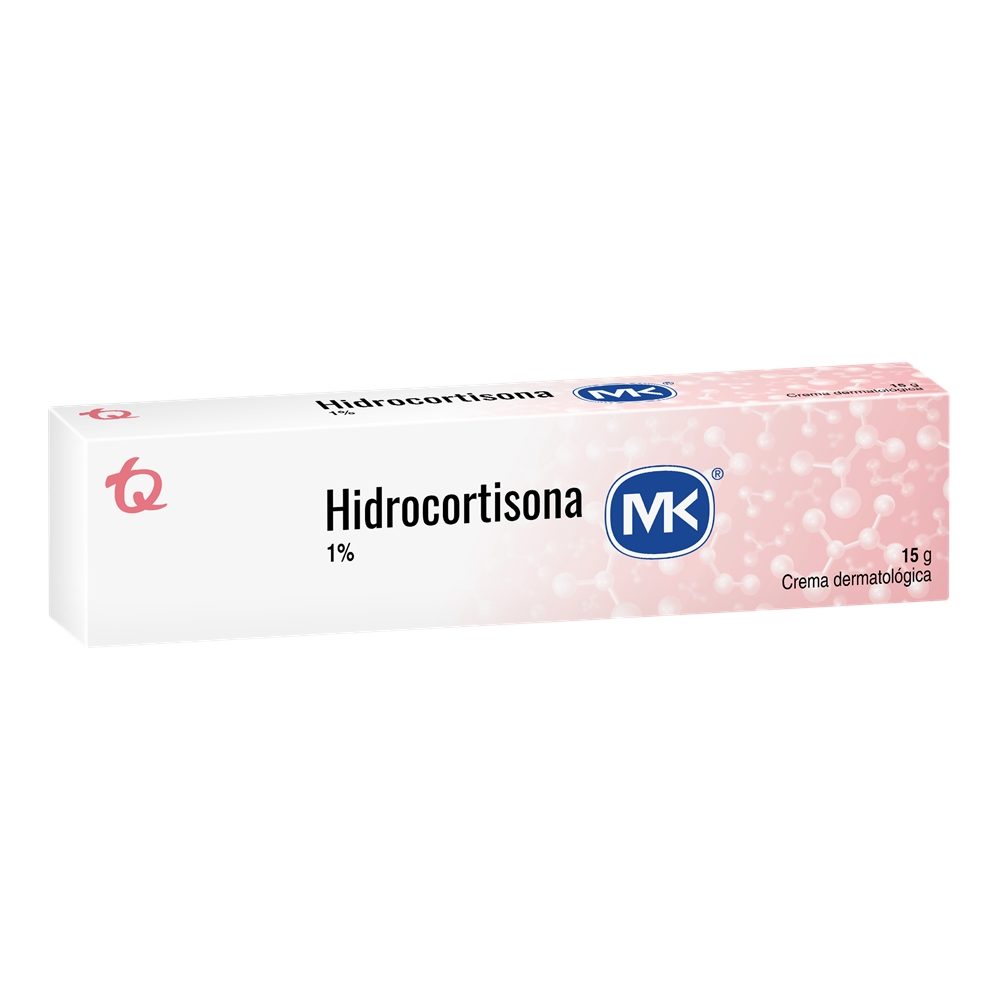 HIDROCORTISONA MK CREMA 1 % CAJA 15 G