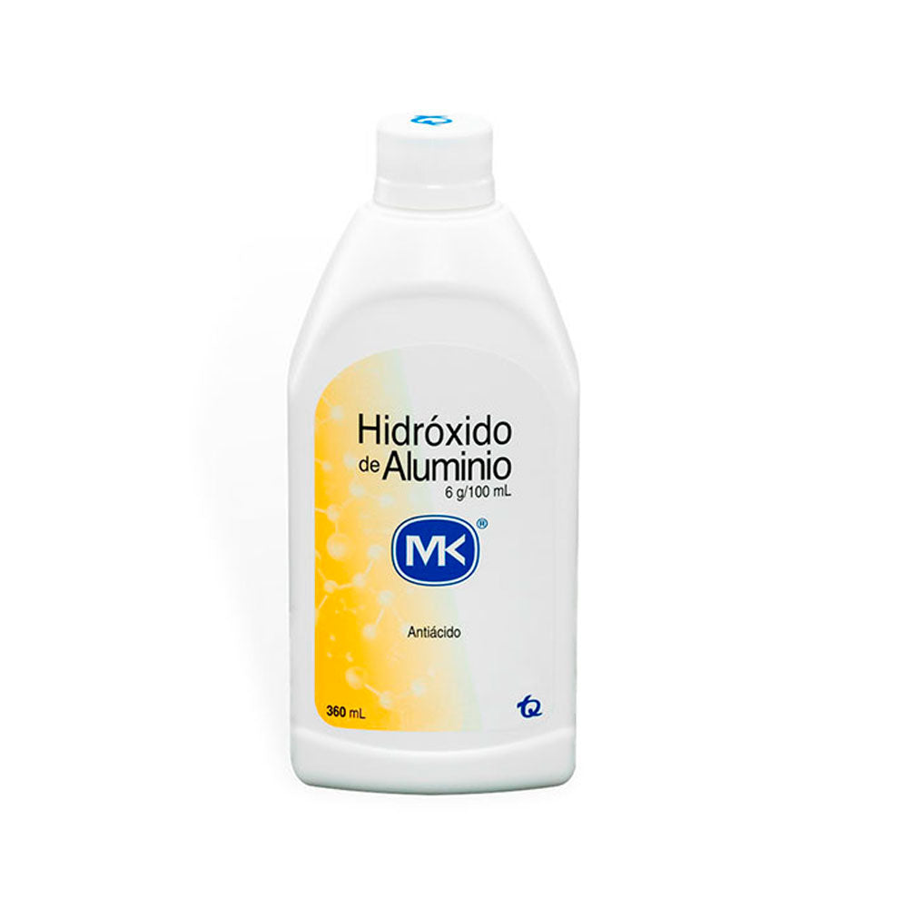 HIDROXIDO DE ALUMINIO MK SUSPENSION FRASCO 360 ML