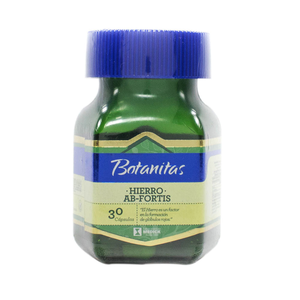 HIERRO AB FORTIS CAPSULAS CAJA X 30 UNDS