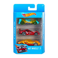HOT WHEELS PAQUETE X 3 UND