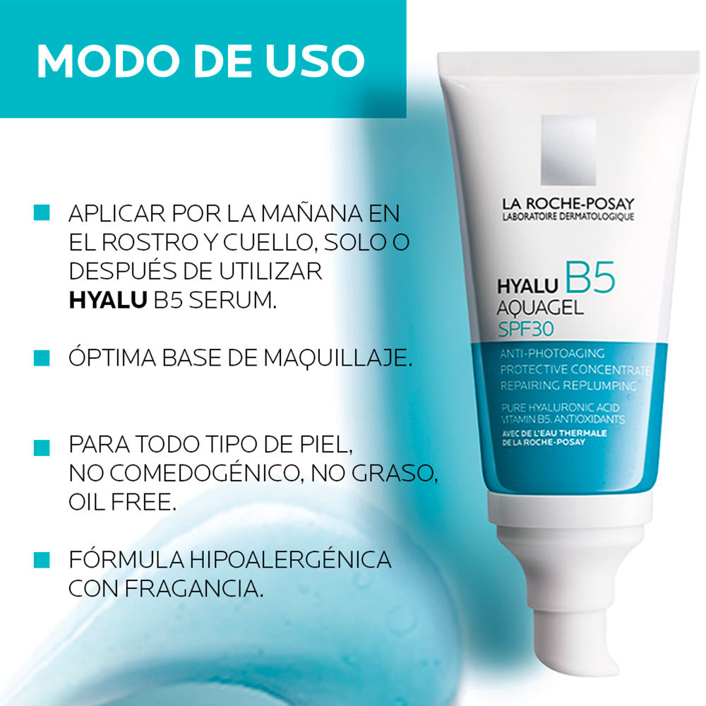 HYALU B5 LA ROCHE POSA AQUAGEL SPF 30 TUBO 50 ML