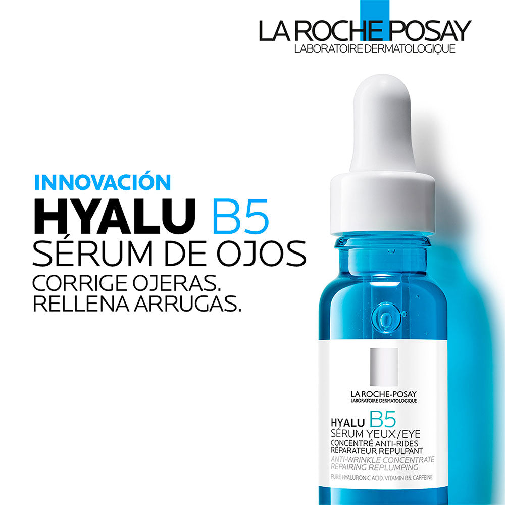 HYALU B5 LA ROCHE POSAY SERUM DE OJOS FRASCO GOTERO 15 ML