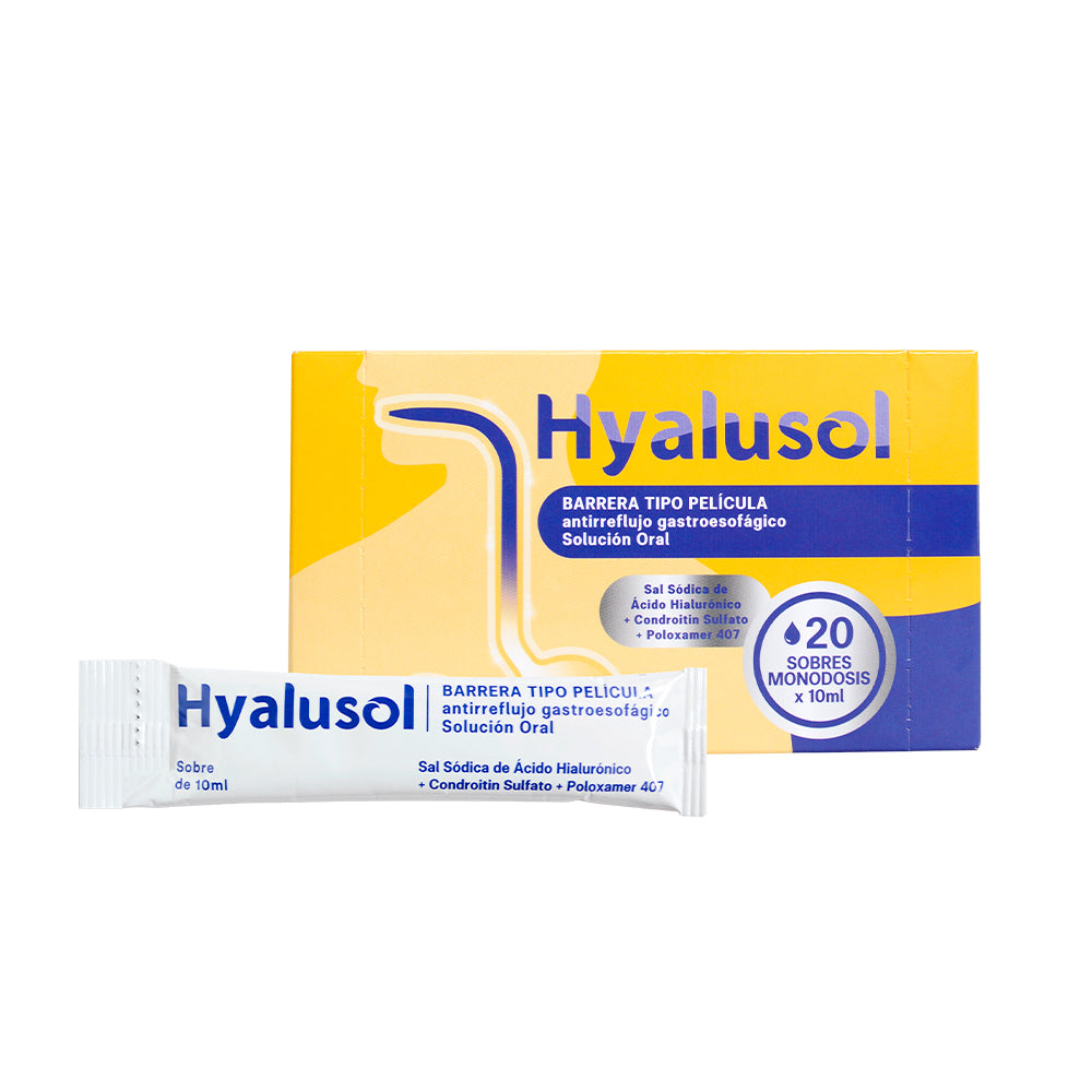 HYALUSOL SUSPENSIÓN ORAL CAJA X 20 SACHETS