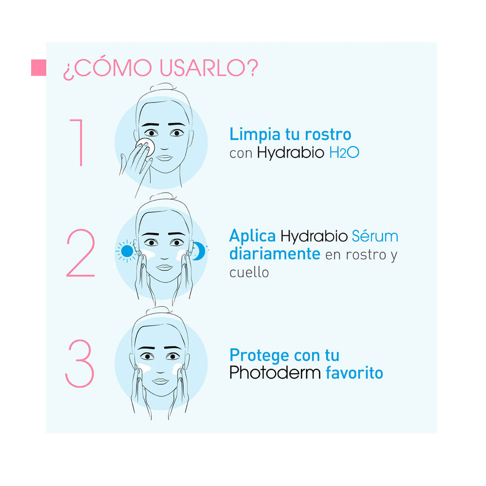 HYDRABIO SERUM BIODERMA CAJA 40 ML