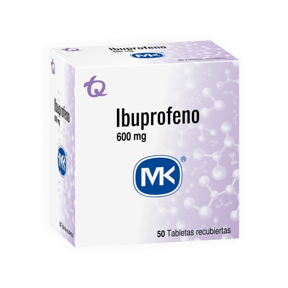 IBUPROFENO MK TABLETAS 600 MG CAJA X 50 UNDS