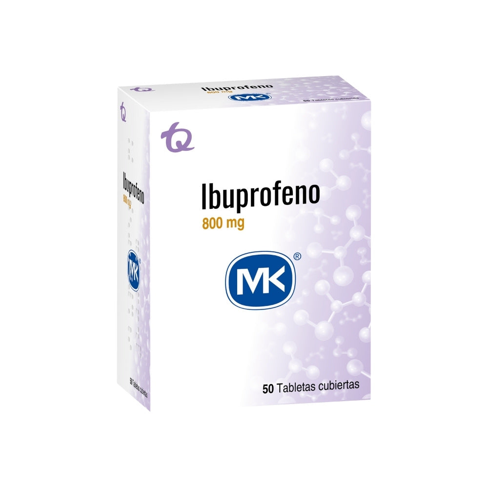 IBUPROFENO MK TABLETAS 800 MG CAJA X 50 UNDS