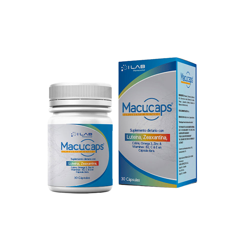 ILAB MACUCAPS CAPSULAS CAJA X 30 UNDS