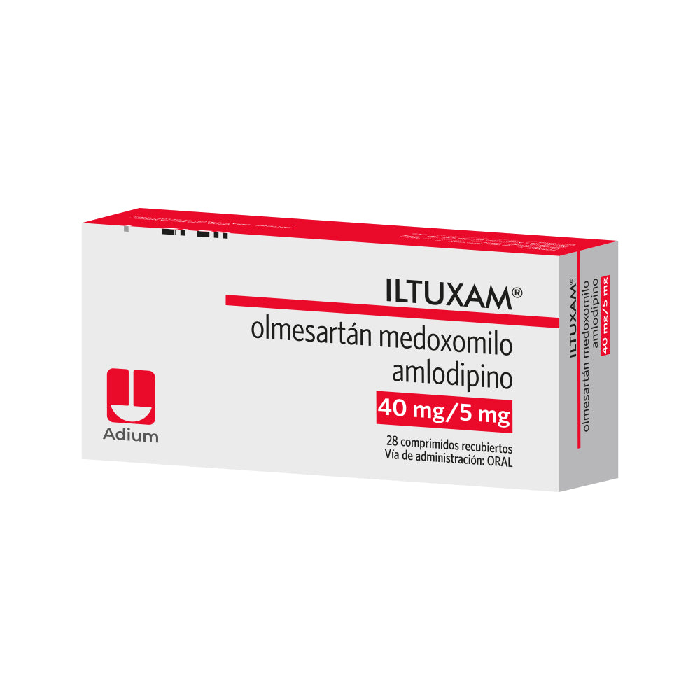 ILTUXAM HCT TABLETAS 40/5/25MG CAJA X 28 UNDS