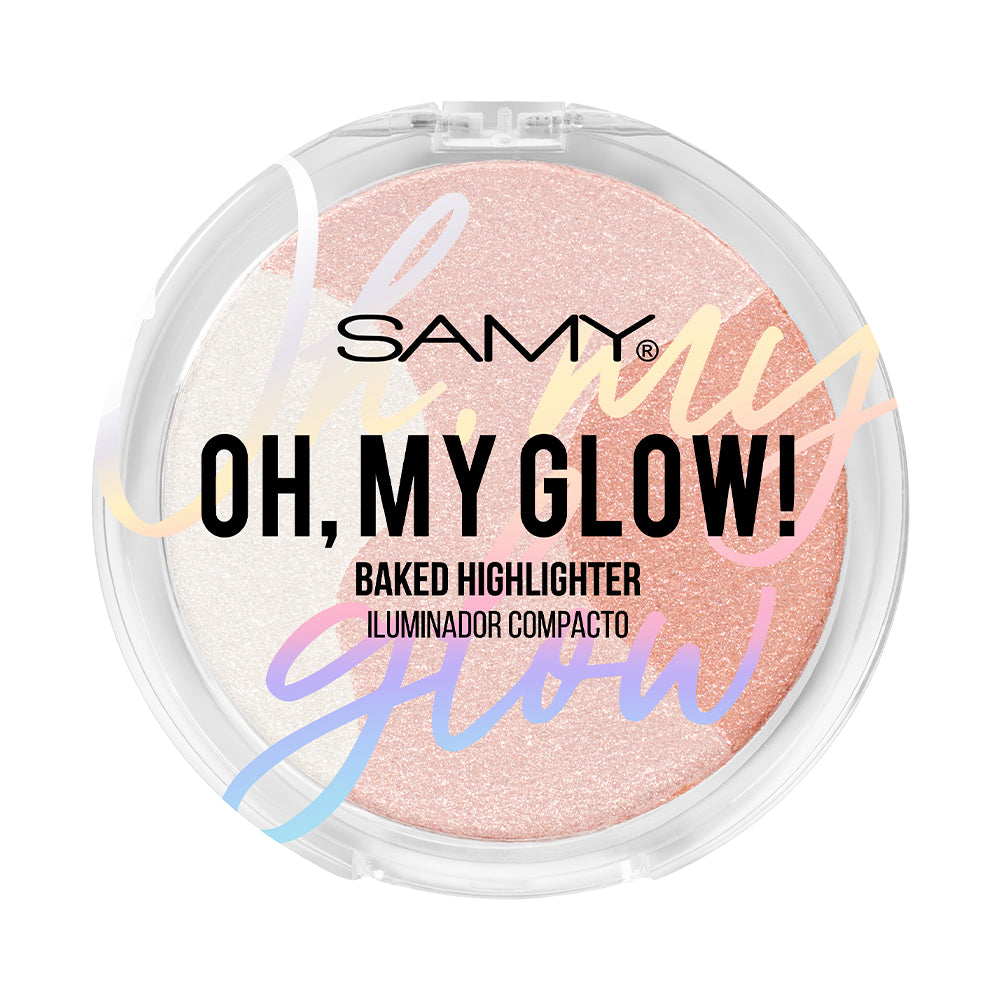 ILUMINADOR SAMY OH MY GLOW # 02 PEACH ORBIT CAJA 9 G