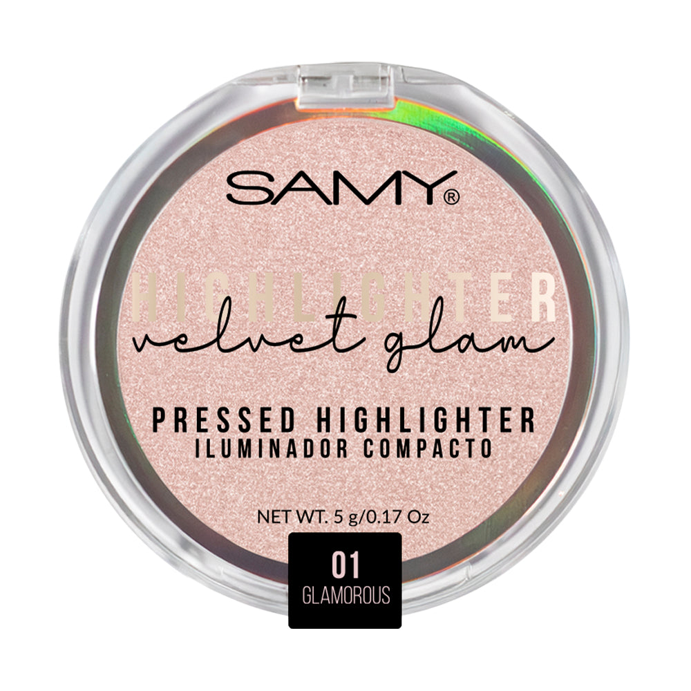 ILUMINADOR SAMY VELVET GLAM # 01 GLAMOROUS CAJA 5 G
