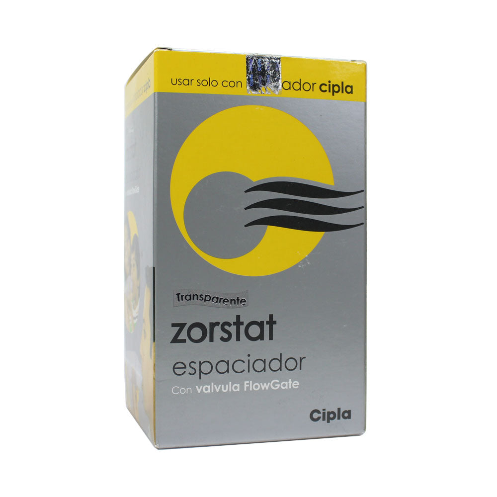INHALOCAMARA ZORSTAT TRANSPARENTE CAJA X 1 UND