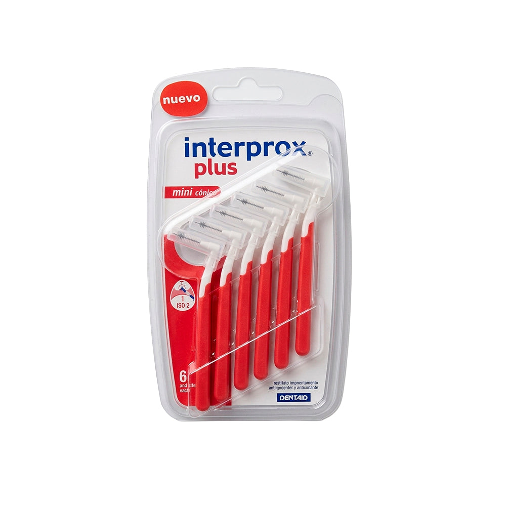 INTERPROX PLUS MINI CONICO BOLSA X 6 UNDS