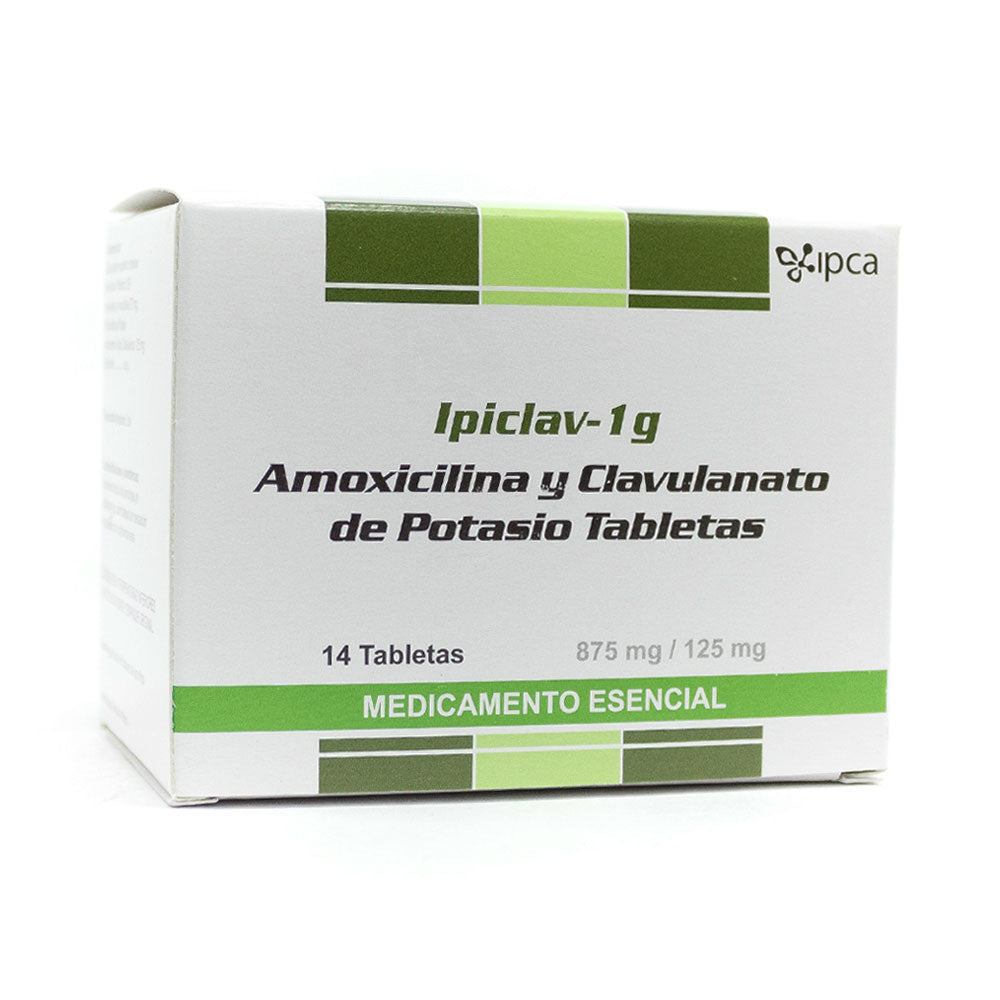 IPICLAV TABLETAS 1 G CAJA X 14 UNDS