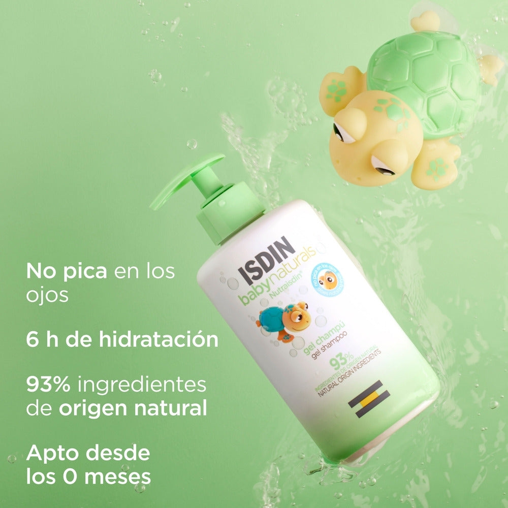 ISDIN BABY NATURALS NUTRAISDIN GEL-CHAMPU FRASCO 400 ML