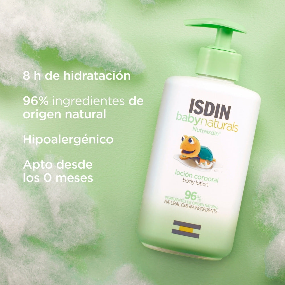 ISDIN BABYNATURALS BODY LOTION FRASCO 400 ML