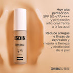 ISDIN BASE COVERAGE 2.0 BEIGE SPF 50+ FRASCO 30 G