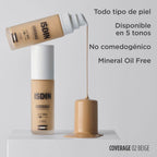 ISDIN BASE COVERAGE 2.0 BEIGE SPF 50+ FRASCO 30 G