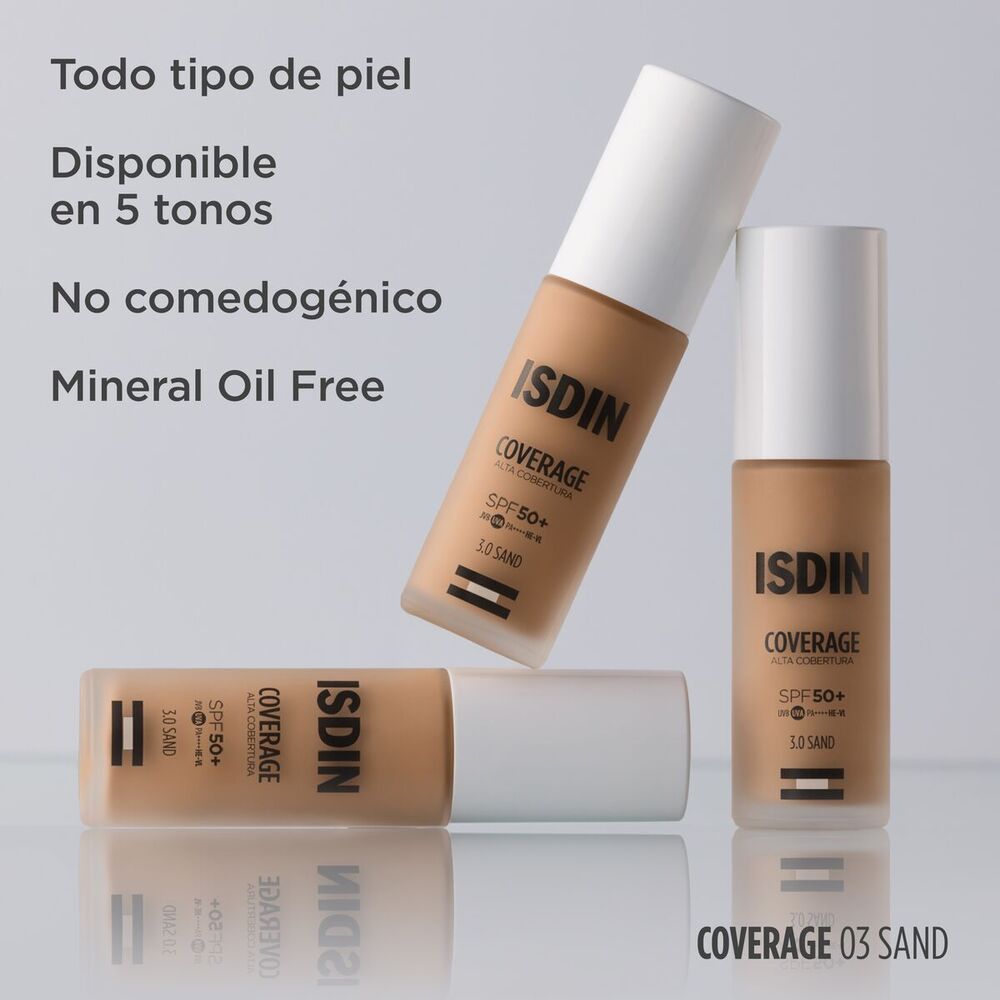 ISDIN BASE COVERAGE 3.0 SAND SPF 50+ FRASCO 30 G