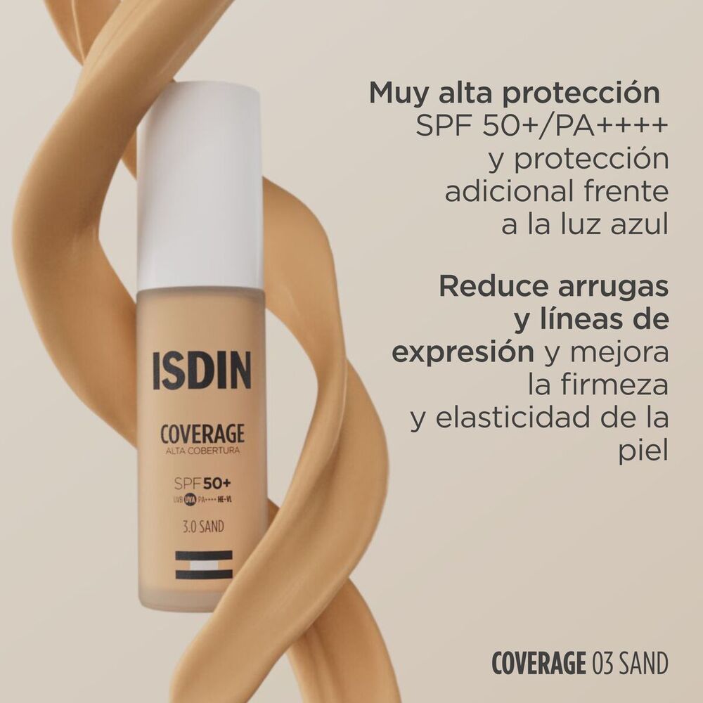 ISDIN BASE COVERAGE 3.0 SAND SPF 50+ FRASCO 30 G