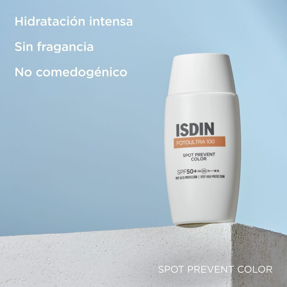 ISDIN FOTO ULTRA 100 SPOT PREV SPF 50+ COLOR FRASCO 50 ML