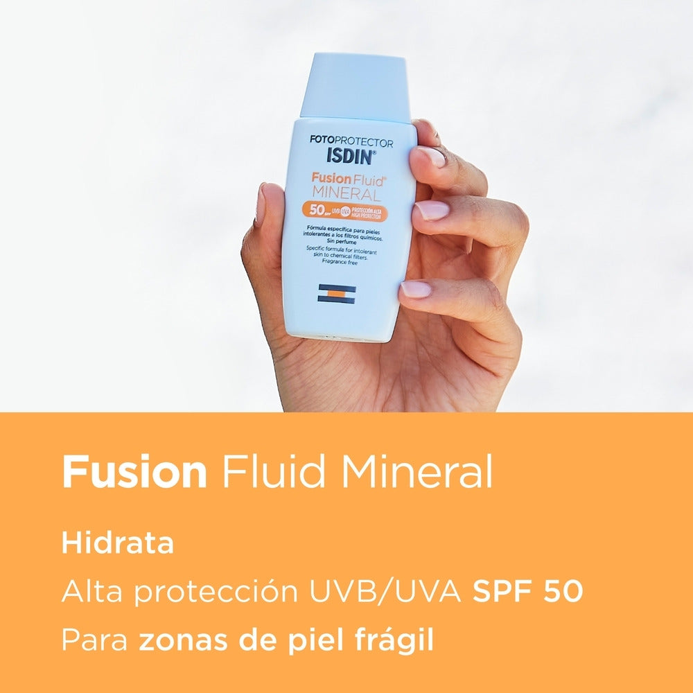 ISDIN FOTOP. FUSION MINERAL FLUIDO FRASCO 50 ML