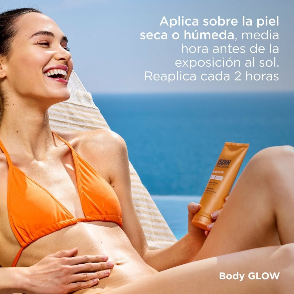 ISDIN FOTOPROTECTOR BODY GLOW SPF 30 TUBO 200 ML