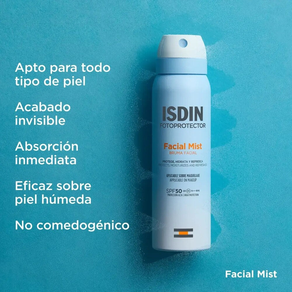 ISDIN FOTOPROTECTOR SPF50 MIST FACIAL SPRAY 100 ML