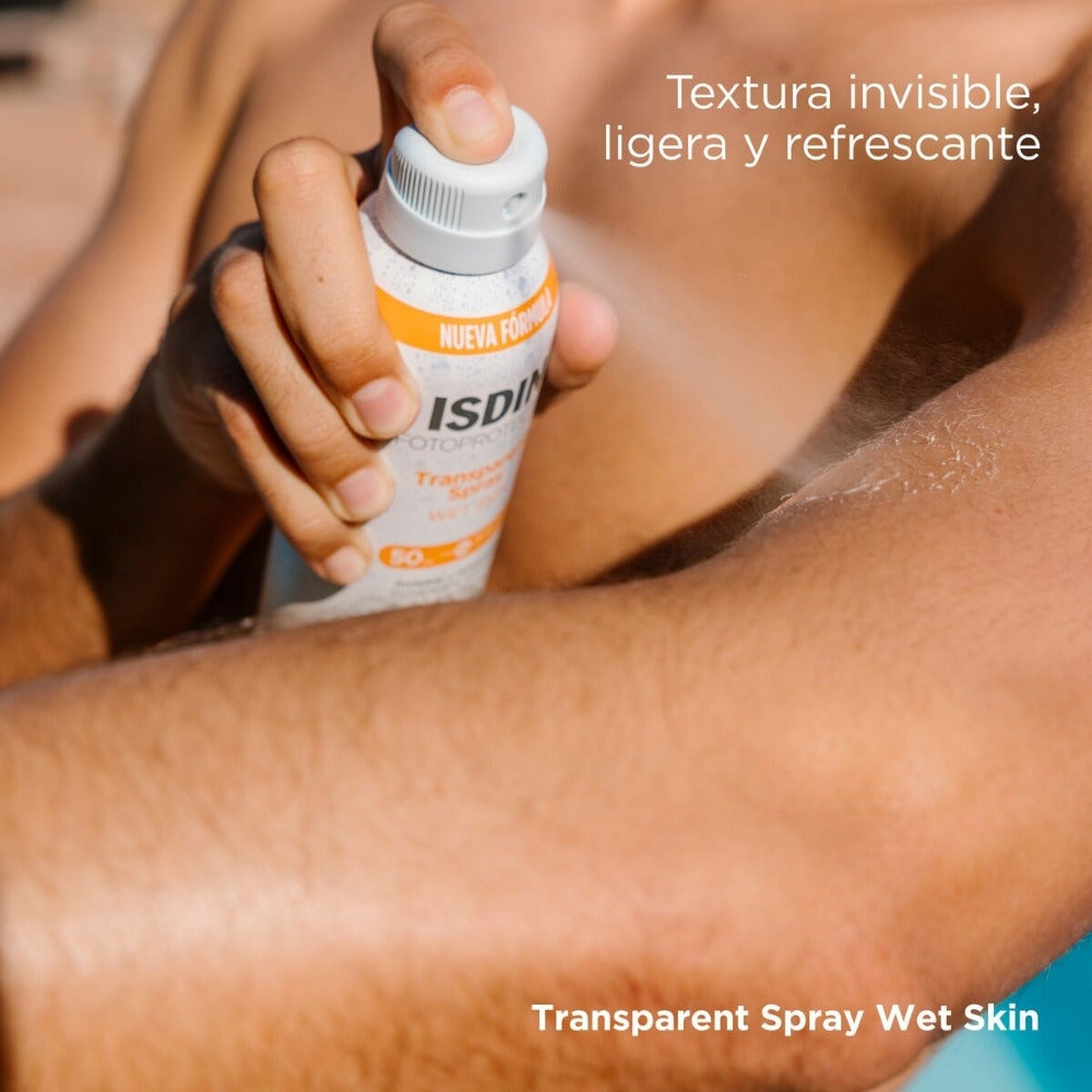 ISDIN FOTOPROTECTOR TRANSPAREN SPRAY WET SKIN SPF 50 FRASCO 250 ML