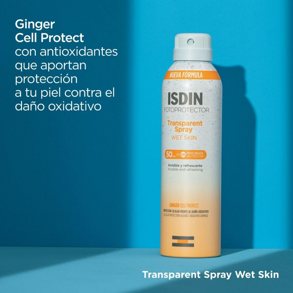 ISDIN FOTOPROTECTOR TRANSPAREN SPRAY WET SKIN SPF 50 FRASCO 250 ML