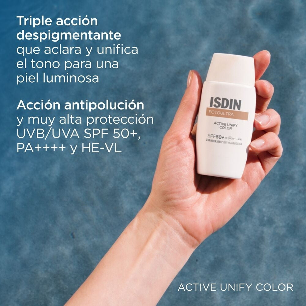 ISDIN FOTOULTRA 100 COLOR SPF 50+ ACTIVE UNIFY CAJA 50 ML