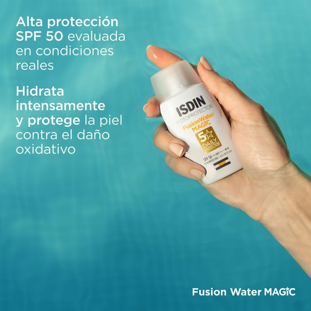 ISDIN FUSION WATER MAGIC FOTOPROTECTOR SPF 50 FRASCO 50 ML