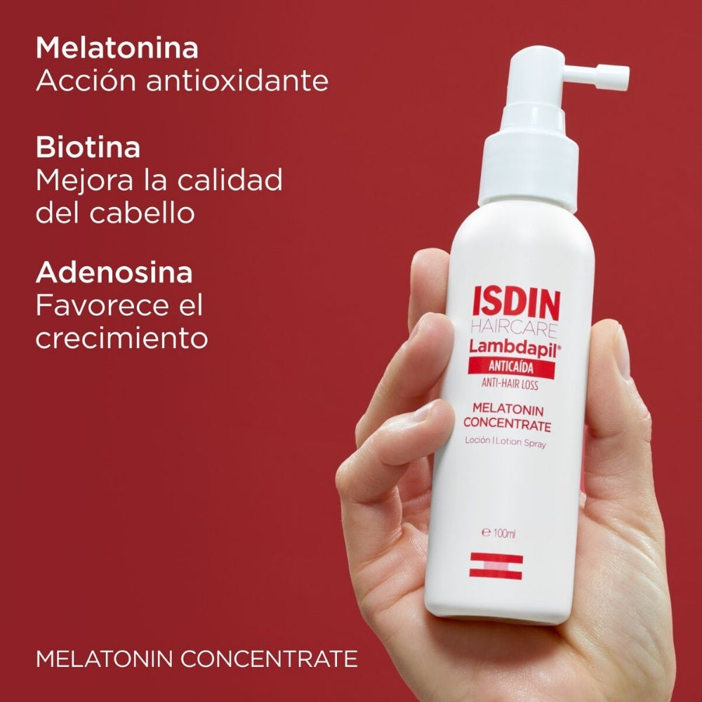 ISDIN LAMBDAPIL LOCION ANTICAIDA MELATONIN SPRAY 100 ML